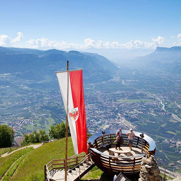 Blick auf Meran