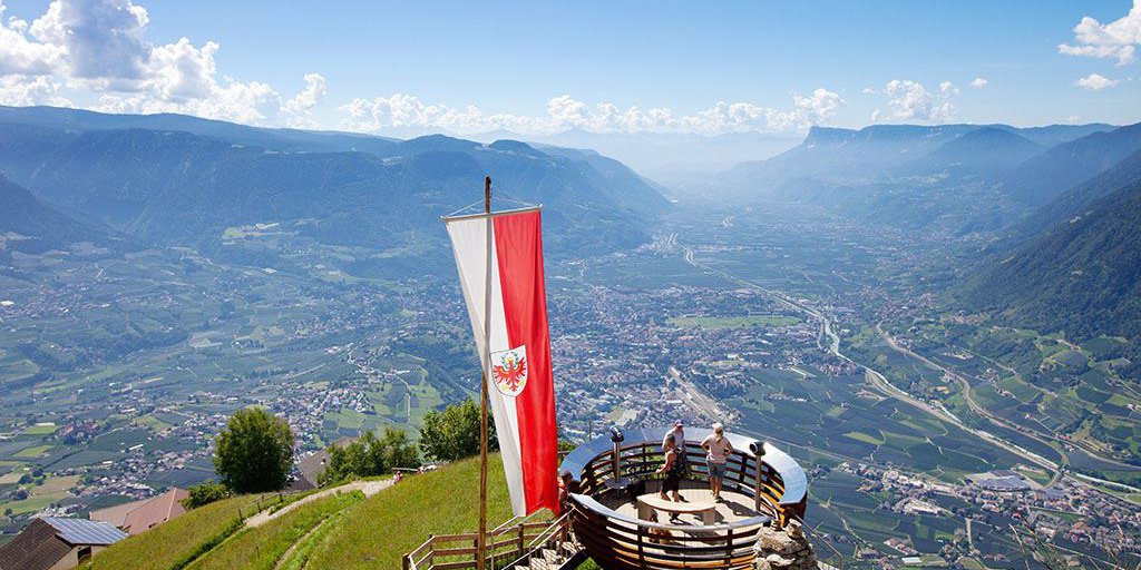 Blick auf Meran